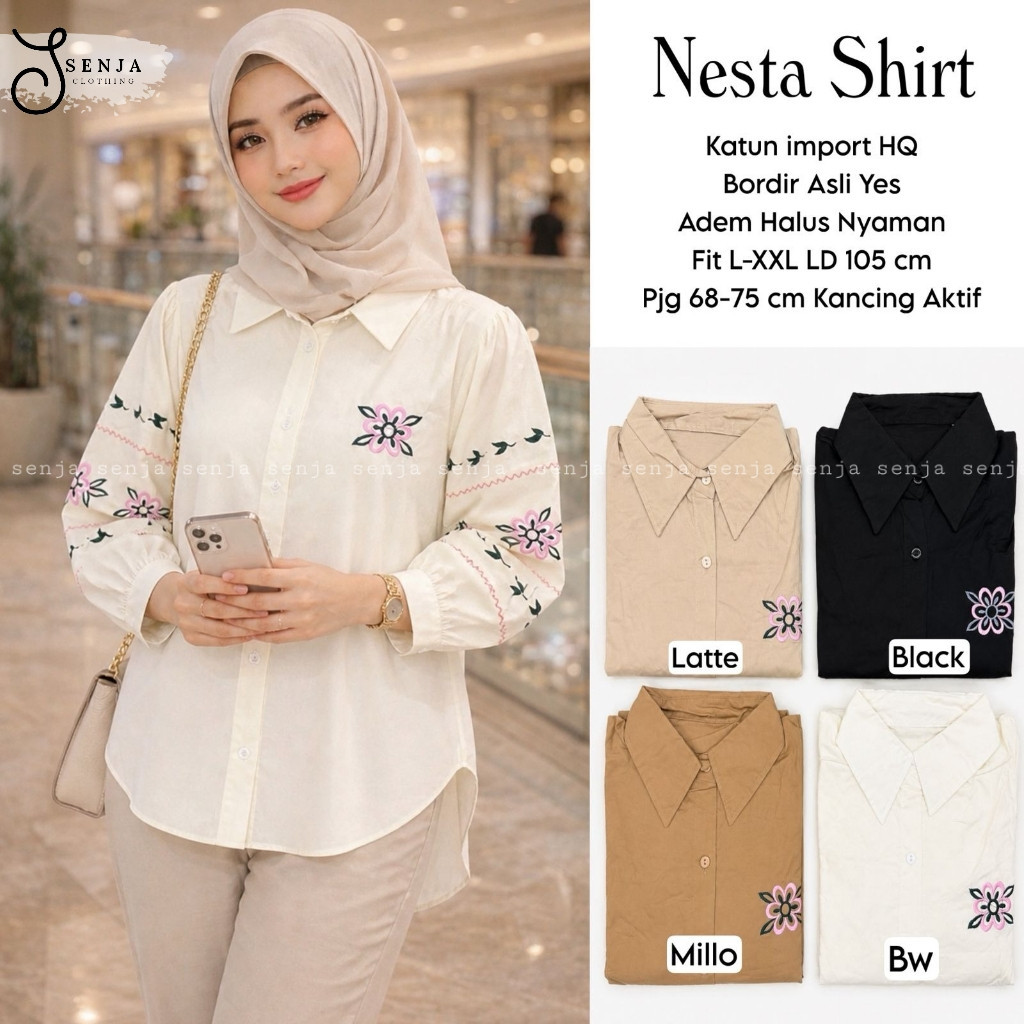 08805 NESTA SHIRT FASHION by SeNJa // NOVIISTUFF
