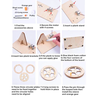 COD ของเล่นเด็ก โมเดลทำเอง แบบประกอบ DIY มีให้เลือกหลายแบบ ฝึกฝนทักษะสมองเด็ก ของเล่นสร้างสรรค์