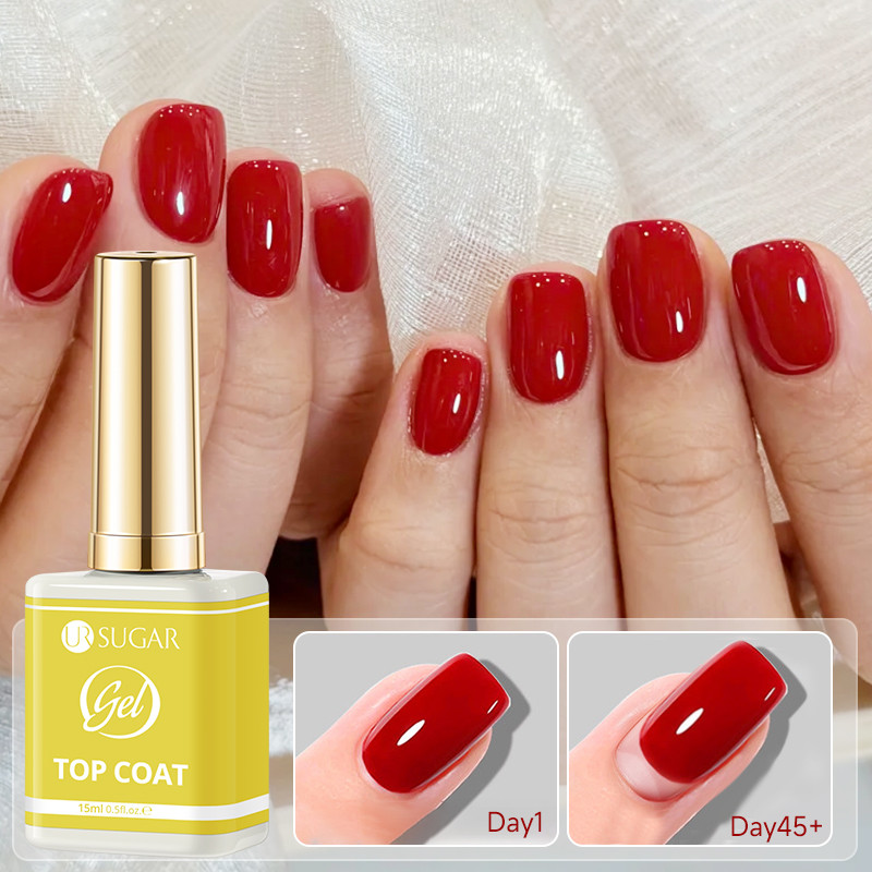 UR SUGAR 15ML Long-Lasting Base Gel Top Coat Easy Soak Off UV Function Gel