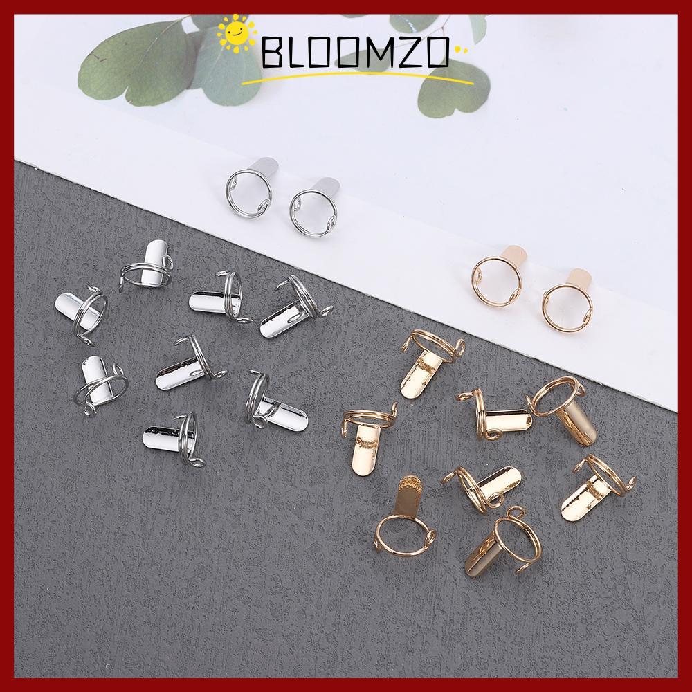 BLOOMZO แหวนเล็บ,สีทองที่ถอดออกได้ปลายนิ้วเล็บแหวน,Reusable Causalใช้งานง่ายPhalanxแหวนผู้หญิงสาว