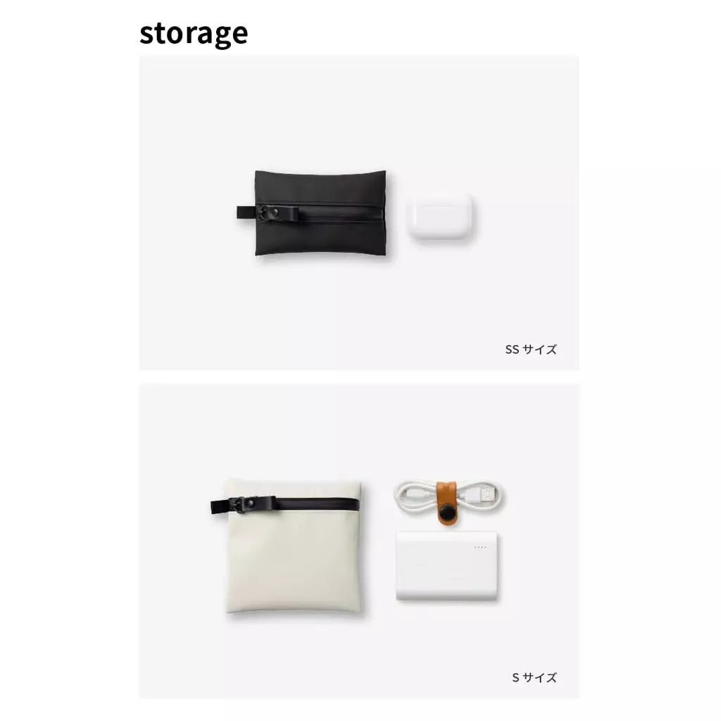 asoboze Made in Japan Water-Resistant Gadget Pouch SS Size thumbnail 8