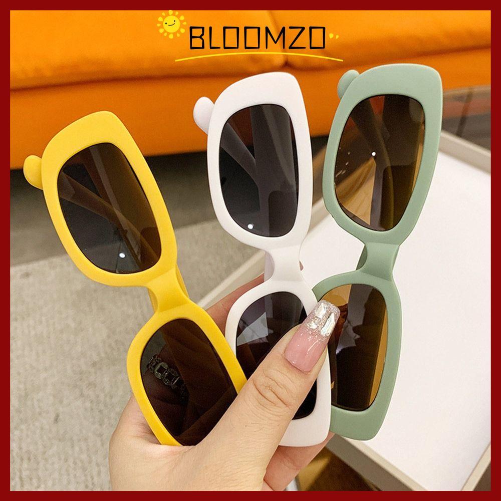 in stockBLOOMZO Kids Oval Frame Sun Glasses, Sun Protection Outdoor Childrens Square Glasses, Fashio