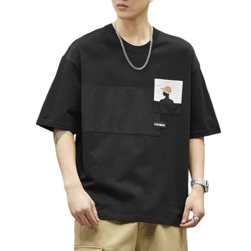 LEO.MAN เสื้อยืดแขนสั้น เสื้อแฟชั่นผู้ชายเท่ๆ รุ่น M369