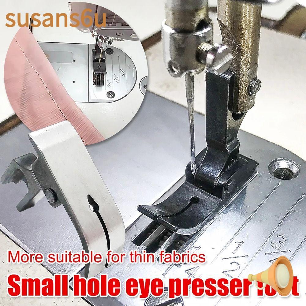 SUSAN ตีนผีเย็บผ้า 1 ชิ้น, เย็บเหล็กคาร์บอนด้ายป้องกันการกระโดด|อุปกรณ์เสริม,คอมพิวเตอร์ในรถยนต์แบบแบนอุตสาหกรรมสากลสีดําทนทาน 51742 เหมาะกับแบน/คอมพิวเตอร์