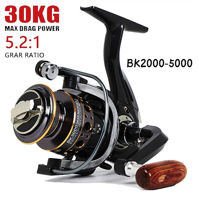 【สต็อกพร้อม】LD2000-7000 Reel Pancing Spinning Fishing Reel 5.2:1 13BB ความเร็วสูงเรียบเรียบและมีประสิทธิภาพสปอลตกปลา