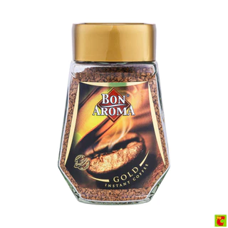 บอน อโรมา กาแฟสำเร็จรูป โกลด์ ขนาด 100 กรัม