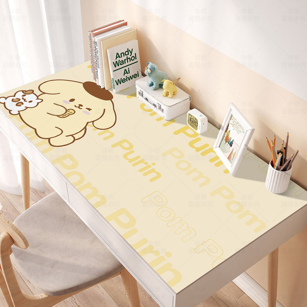 Tyk tyk Kuromi โต๊ะแผ่นป้องกัน Eye Protection เด็กนักเรียนการเรียนรู้น่ารักการ์ตูนโต๊ะ Pad เขียน Dir