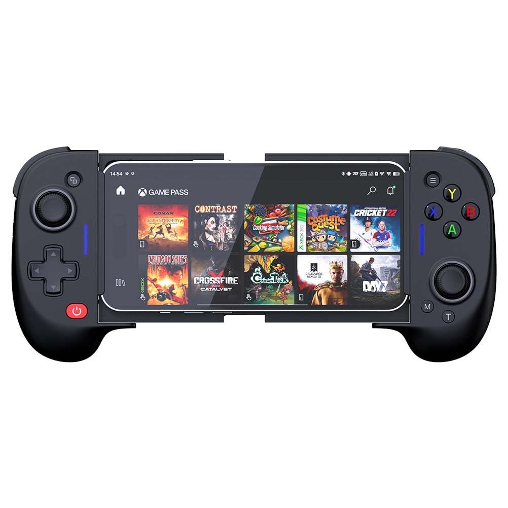ตัวควบคุมเกมมือถือ ShanWan สําหรับ iPhone และ Android พร้อมการออกแบบอัพเกรด, รองรับเคสโทรศัพท์, เล่น