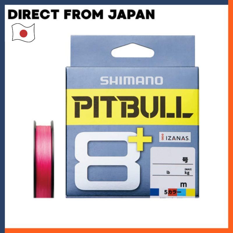 Shimano Pe Line Pitbull8+ Fishing Line Multicolor Tracable Pink