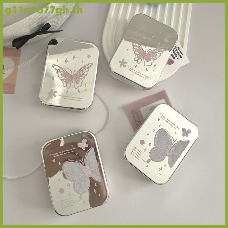 เคสคอนแทคเลนส์สองแพ็คของ GNH กล่องใส่คอนแทคเลนส์ขนาดเล็กพกพาได้