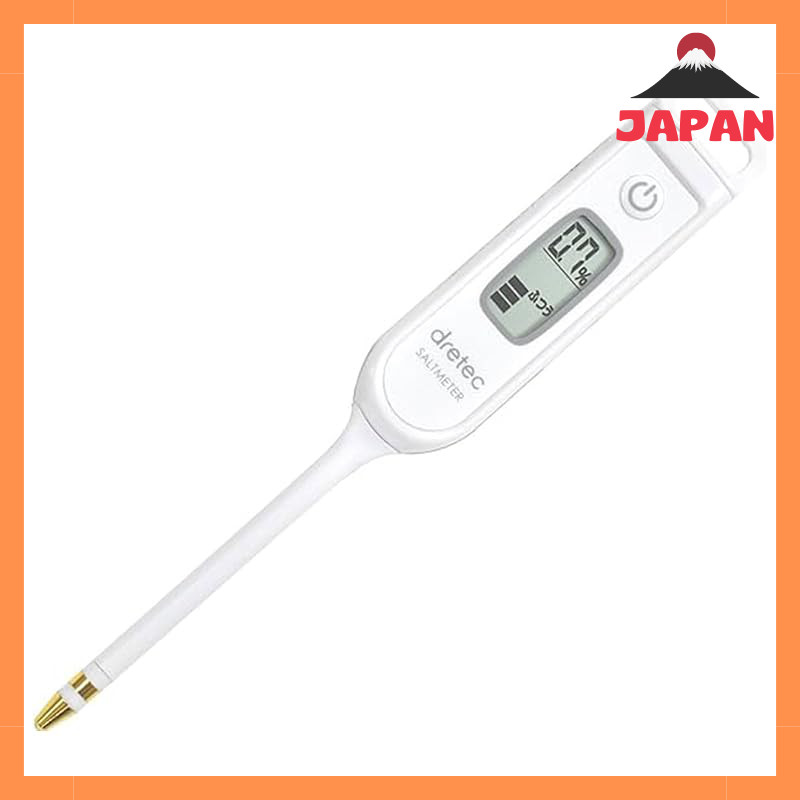Dretec Salt Concentration Meter 1 unit, measures in about 1 second, measuring up to 0.1g/1.5% with 6