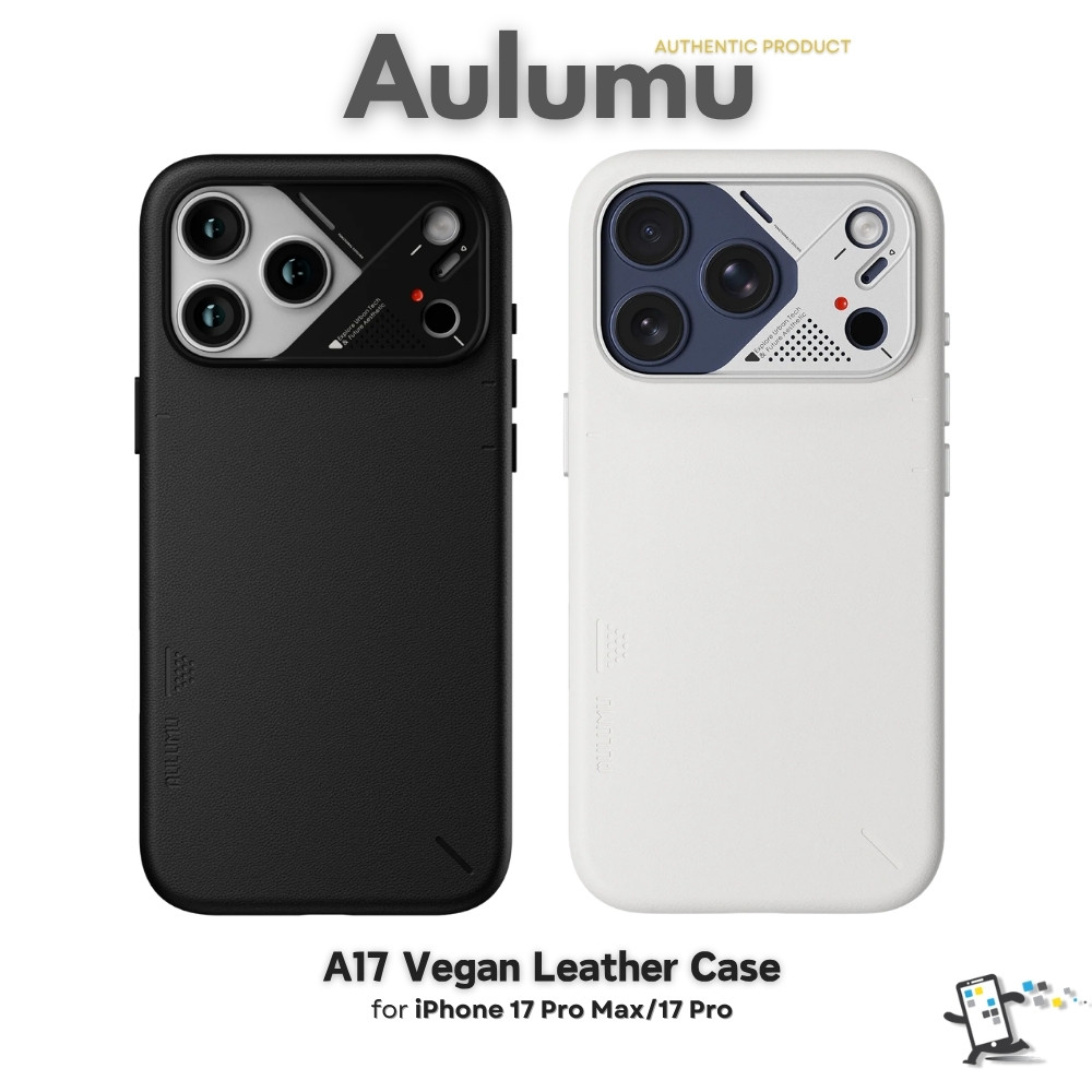 Aulumu A17 Vegan Leather Case เคสสำหรับ iPhone 17 Pro Max และ iPhone 17 Pro
