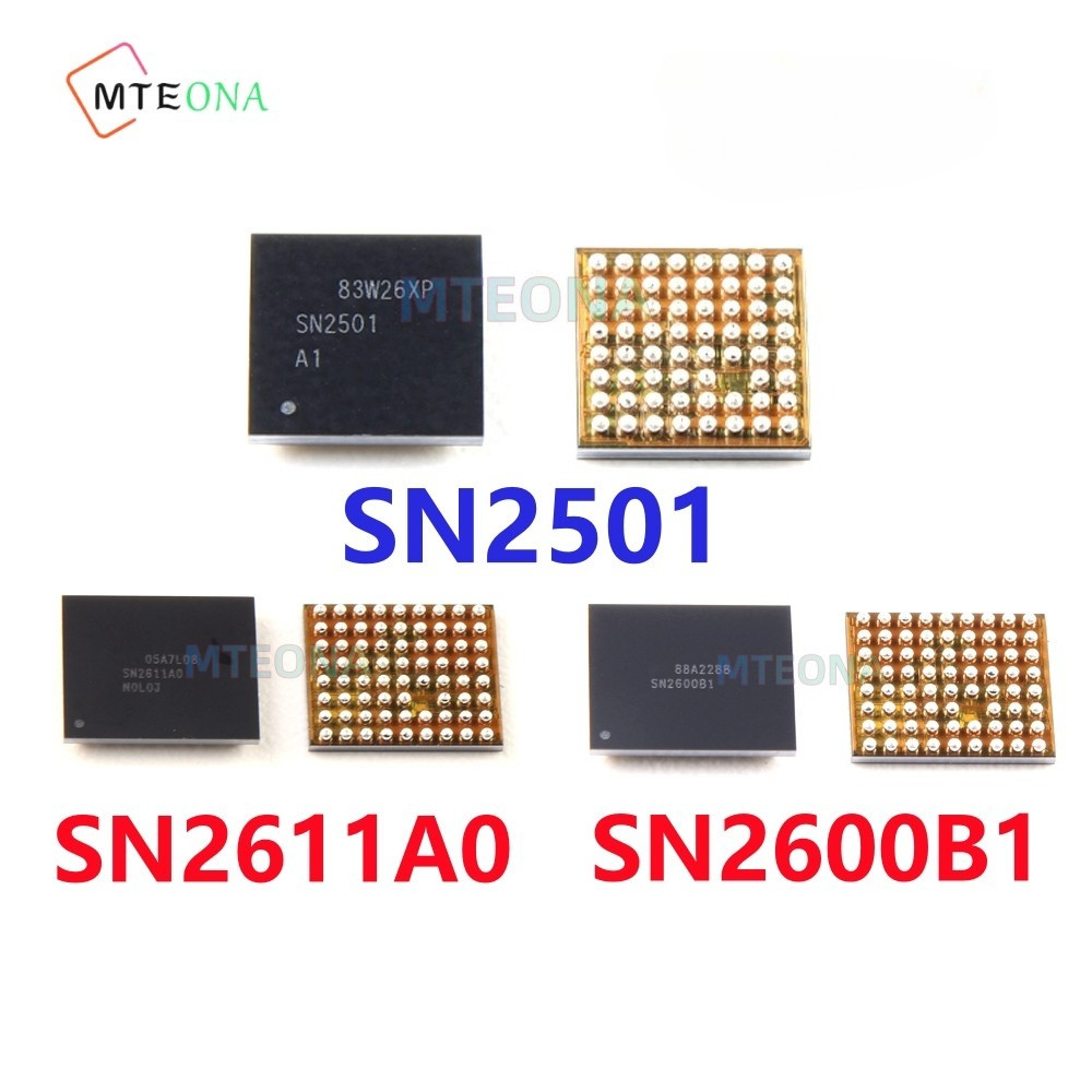 1 ชิ้น U3300 SN2600B1 SN2611A0 SN2501 SN2400AB0 ชาร์จ IC สําหรับ iPhone 11 Pro XS Max XSM XR 8 Plus 