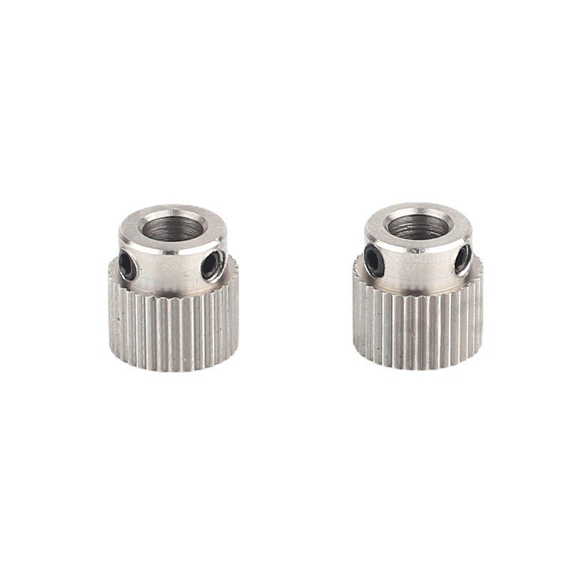 3D เครื่องพิมพ์เกียร์ Extrusion ล้อ 36 ฟัน MK7/MK 8 สแตนเลส Planet Reducer Extrusion เครื่องวัสดุการ