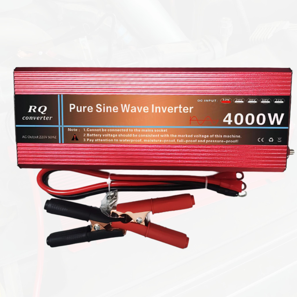 ไฟบ้านพร้อมใช้ทันที อินเวอร์เตอร์ 5000W รถเป็นไฟบ้าน ไม่ต้องง้อไฟบ้าน พกพาสะดวก แรงเต็มวัตต์ คุ้มค่า