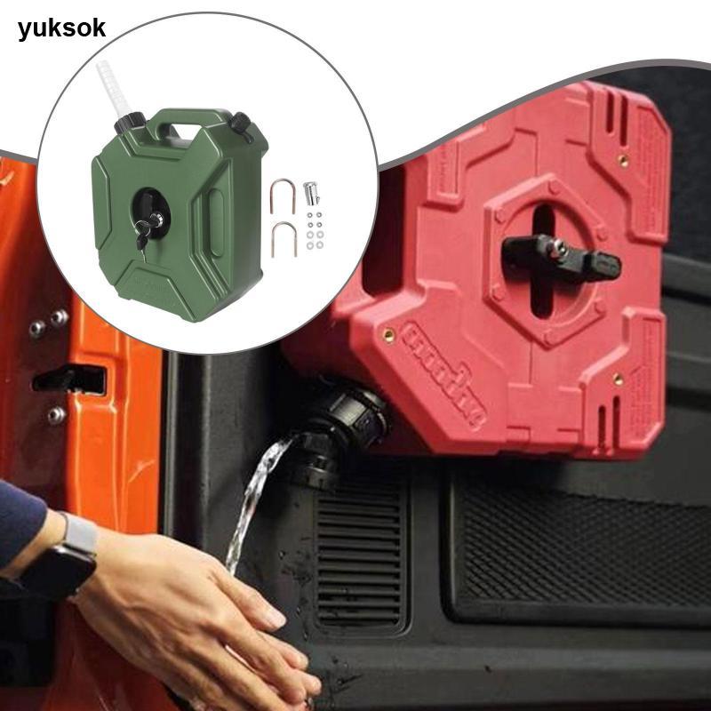 Yuksok ถังน้ํามันเชื้อเพลิงแบบพกพามัลติฟังก์ชั่นและใช้งานได้จริงพร้อมที่จับและปิดที่ทนทานเหมาะสําหรับ [unclear] และ [unclear] สิทธิ — صورة 6