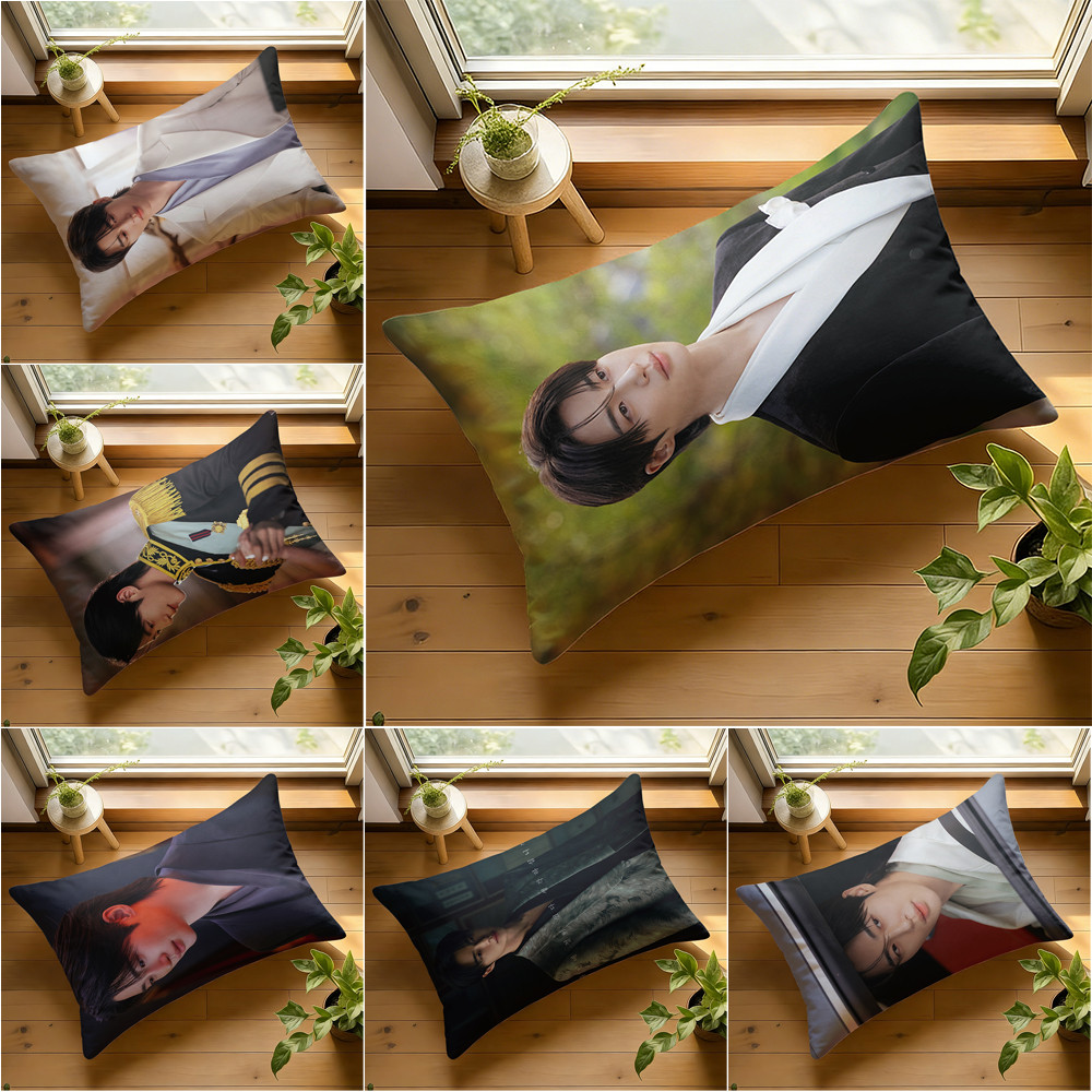 Byeon Woo Seok หมอนโพลีเอสเตอร์นุ่ม, Perfect Crown Drama Merch โซฟาเบาะรองนั่ง, Ideal Home Coming ของขวัญไม่มี Core (ไม่มีแกน)