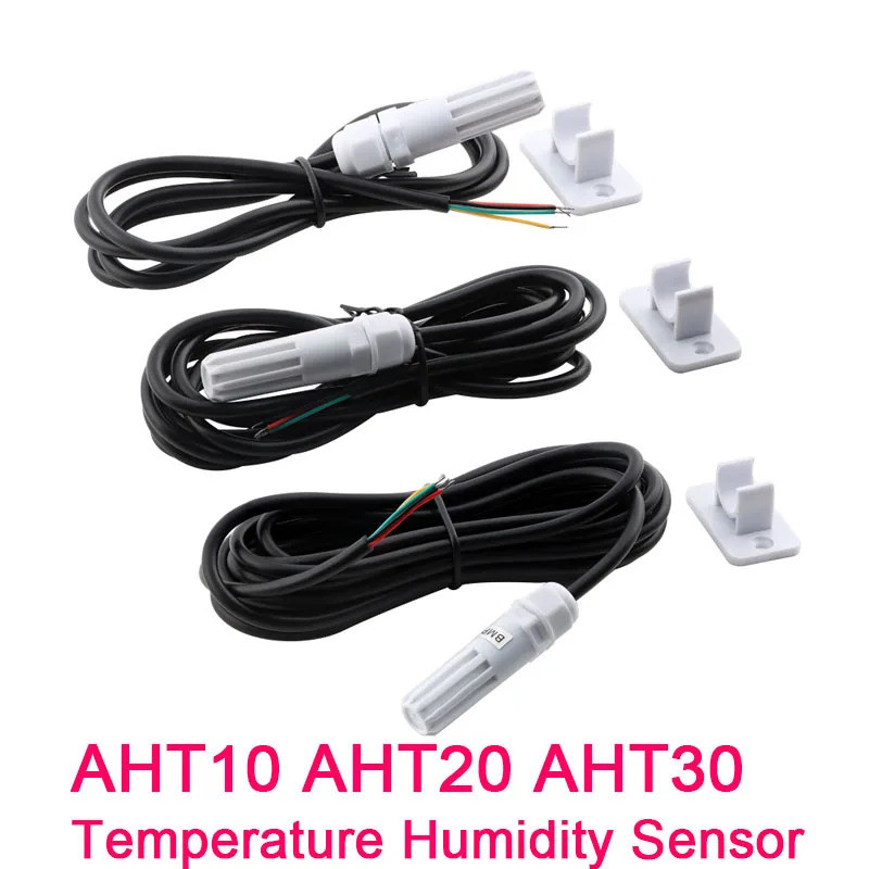 AHT10 AHT20 AHT30 อุณหภูมิและความชื้นเซนเซอร์โมดูล I2C ความแม่นยําสูงอุณหภูมิและความชื้น Probe พร้อม