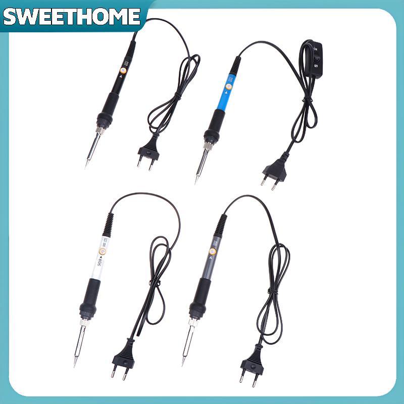 SWEETHOME MINI หัวแร้งบัดกรีปรับอุณหภูมิไฟฟ้า Solder Iron Rework Station MINI Handle ความร้อนดินสอเชื่อมซ่อมเครื่องมือ 60W