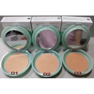 🔥 Zendori Powder เซนโดริ แป้งผสมรองพื้น สีเขียว สีส้มกันแดด สีชมพูออร่า Malmofone