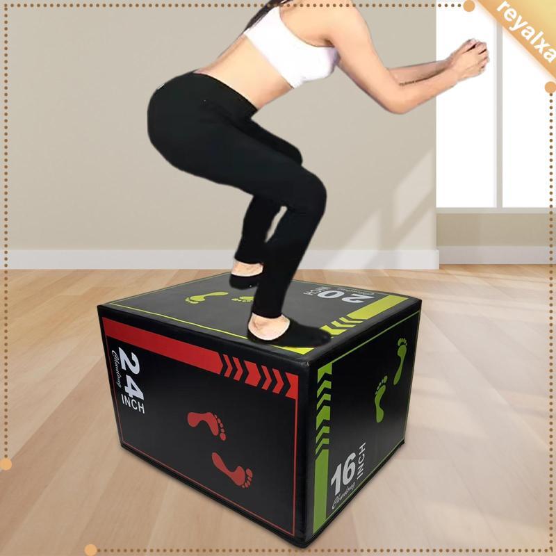 กล่องฝึกกระโดดRoyalxa EPE Sponge Step Platform สำหรับออกกำลังกายที่บ้าน