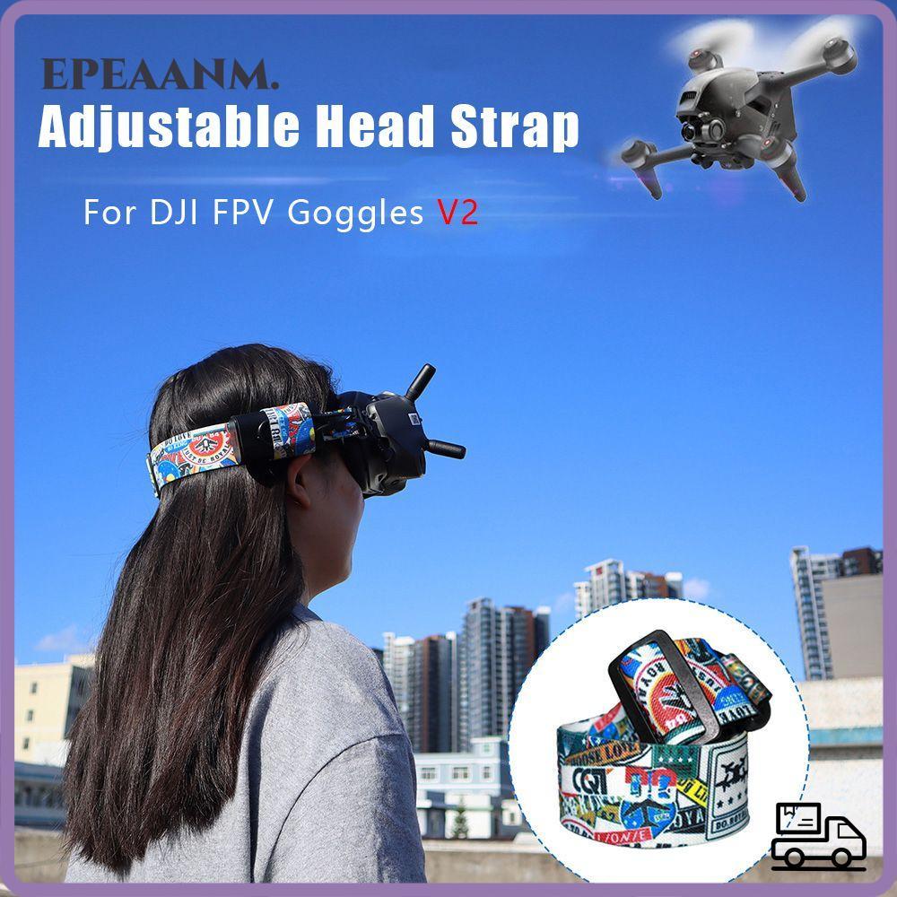 EPEAA สายคล้องคอทนทานอุปกรณ์เสริมโดรนแผ่นป้องกันสําหรับ DJI FPV Goggles V2