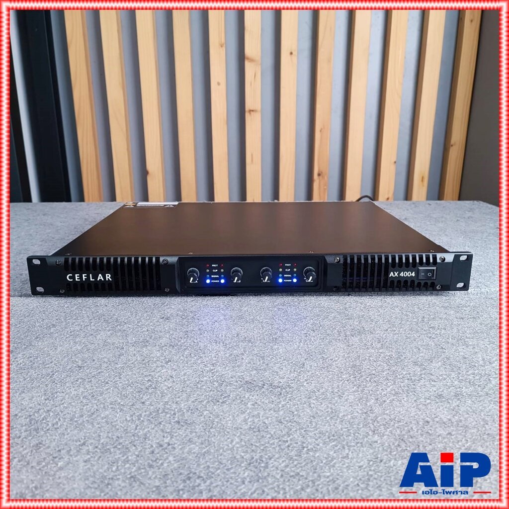 CEFLAR AX-4004 poweramp class d 4CH เพาเวอร์แอมป์คลาส D เคฟลาร์ รุ่นใหม่ AX 4004 AX4004 เอไอ-ไพศาล