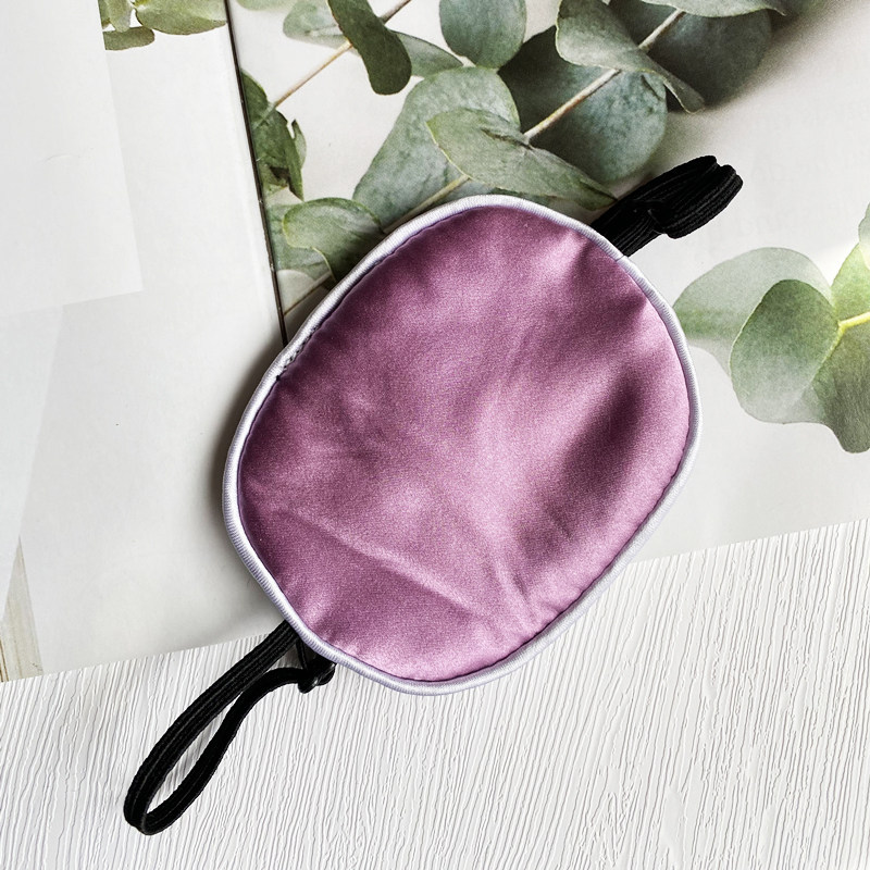 เด็กผู้ใหญ่ Eye Mask 100% Mulberry Silk Cyclops Amblyopia Full Cover Eye Mask การฝึกอบรมแรเงา Correc