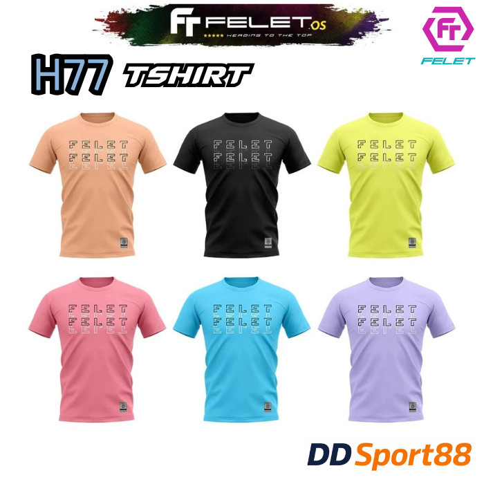 Felet H77 Original Badminton Jersey DryFit Euro Sportswear Size DD Sport88