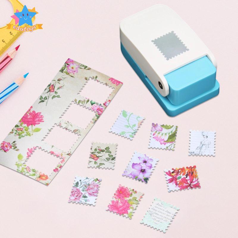[Edstars] Paper Punch, Postmark Edge Punch, Motif Punch, Craft Tool สําหรับการเจาะที่แม่นยํา,