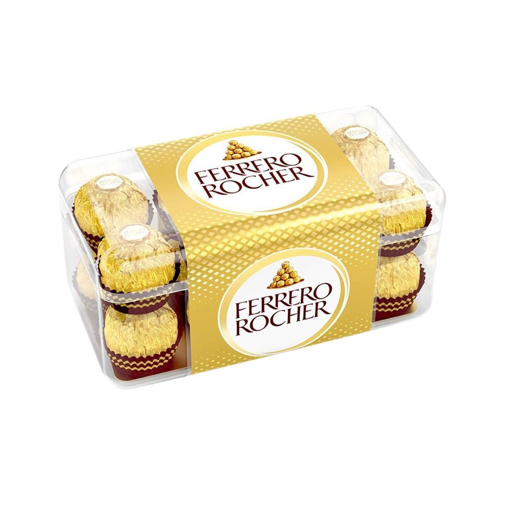[สินค้าส่งด่วน] เฟอร์เรโรรอชเชอร์ชอคโกแลต T16 200ก. FERRERO ROCHER CHOCOLATE T16 200 G.