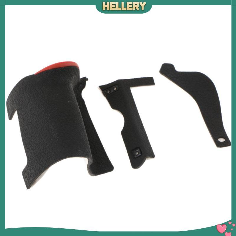 [HelleryTH] สําหรับ NIKON D750 3 PIECE THUMB/SIDE/GRIP RUBBER SET REPAIR PARTS + ADHESIVE