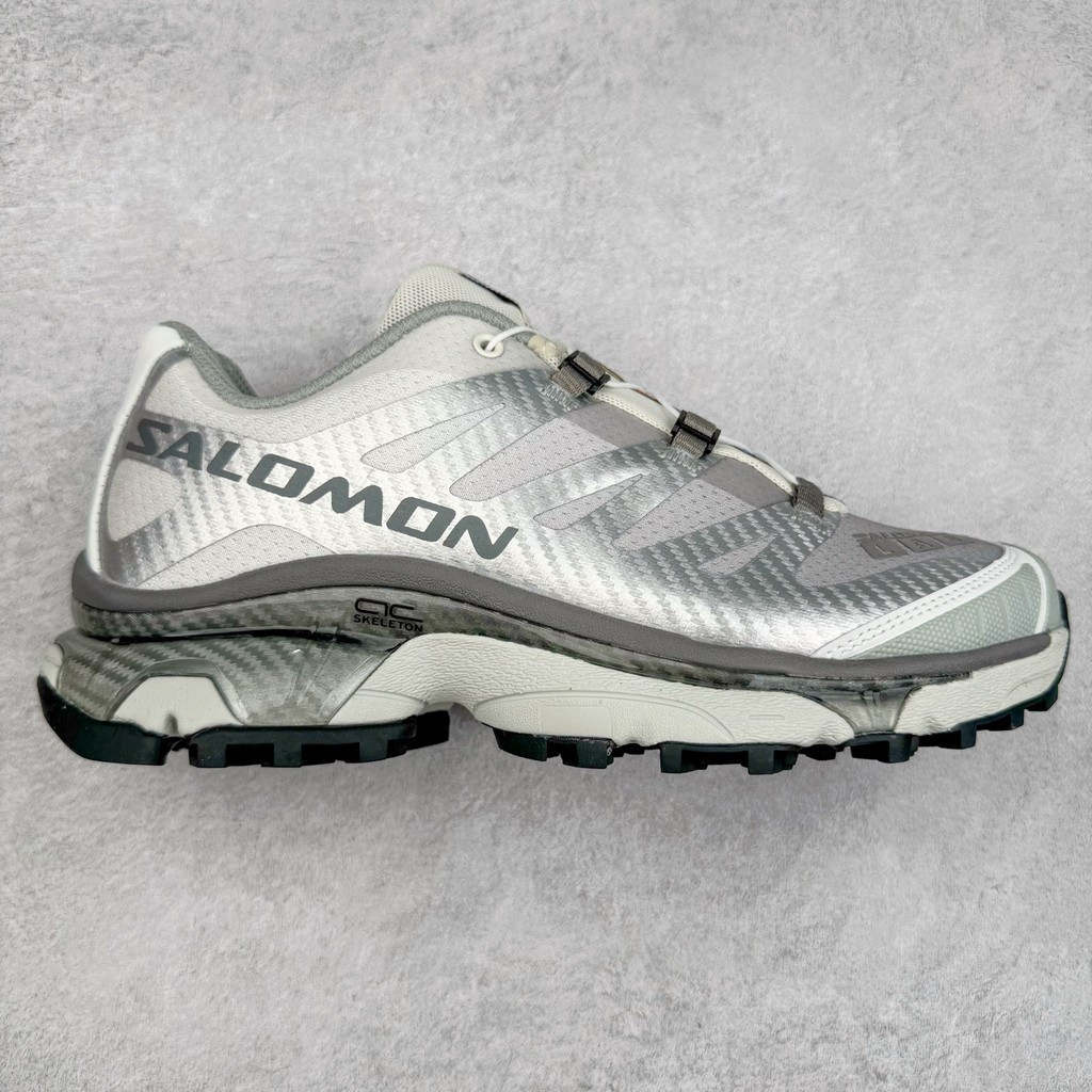 SALOMON XT-4 รองเท้ากีฬากลางแจ้ง Shock-Absorbing ทนต่อการสึกหรอ Off-Road เดินป่า -OG กล่อง PC3Q