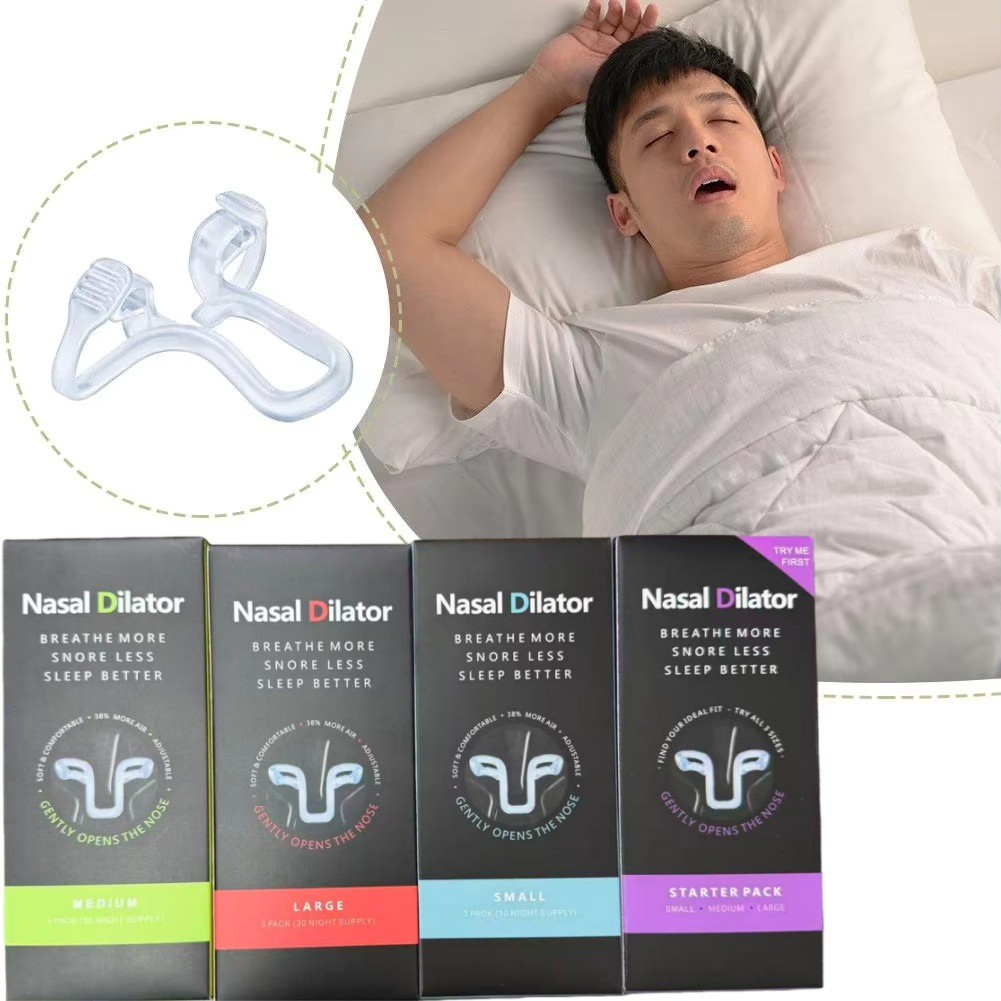 Spot Goods#Anti-snoring device Snoring nose clip anti-snoring device Snoring nose clip for sleeping 