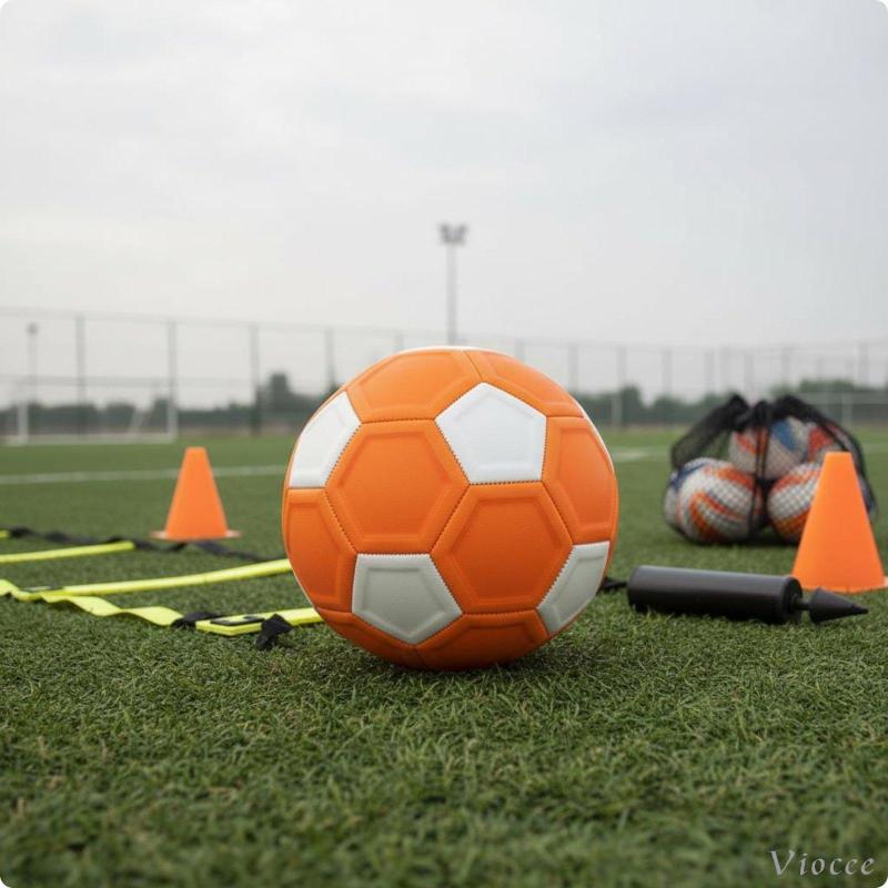 [Viocee] Bend Kick Football มาพร้อม Air Pump Curve Soccer Ball พกพาสะดวก Bending Strike Ball สําหรับ