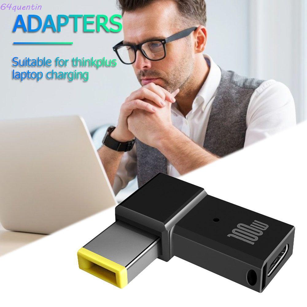 QUENTIN PD Adapter Thinkpad แล็ปท็อป PD Plug Converter 100W USB USB-C USB C to PD Converter
