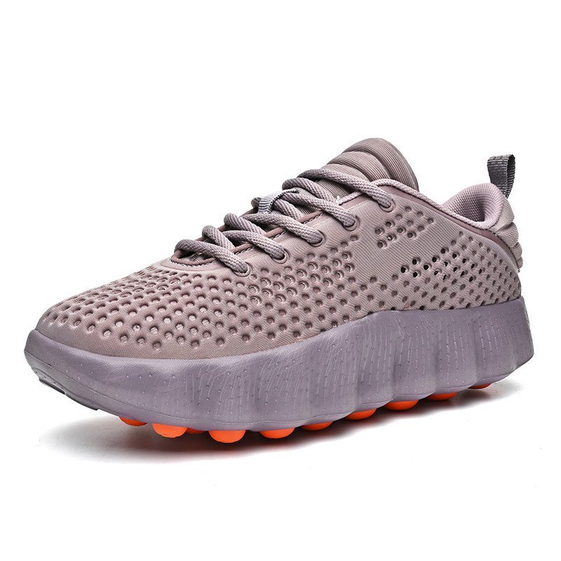 Yixin Foot Perception Massage เทคโนโลยีสีดํากีฬา Breathable น้ําหนักเบารองเท้าฝึกอบรม