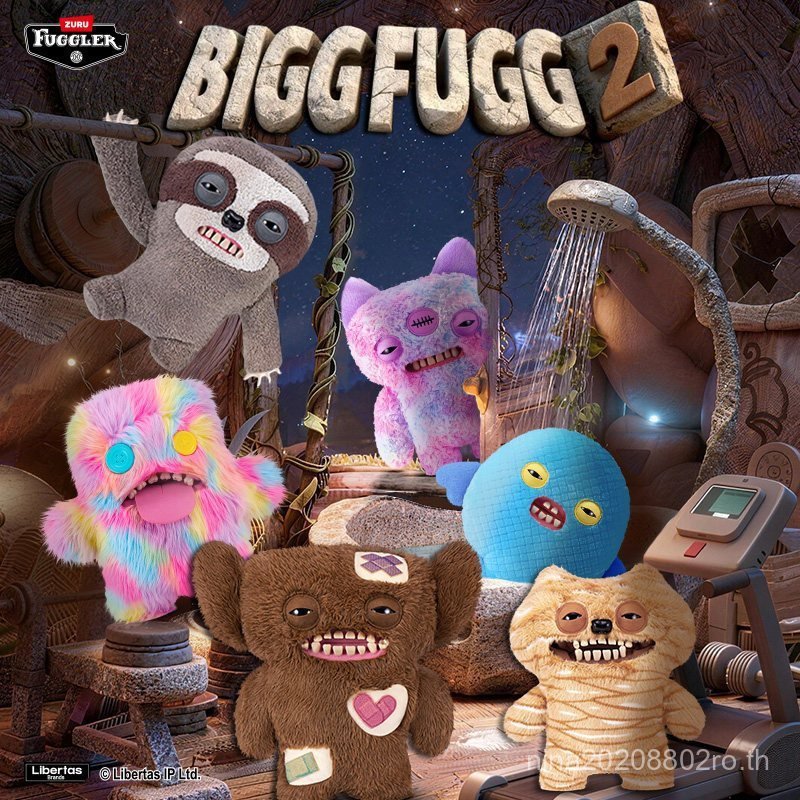 สินค้าใหม่ Fuggler Meng ฟัน Monster Dreamy Jubao ตุ๊กตารุ่นที่สอง Ugly Meng ตลกแนวโน้มเล่นตุ๊กตาของขวัญสะสม