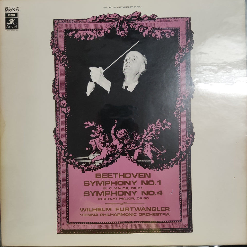แผ่นเสียง WILHELM FURTWANGLER - BEETHOVEN / SYMPHONY NO.1 / SYMPHONY NO.14 (Vinyl) (VG+)