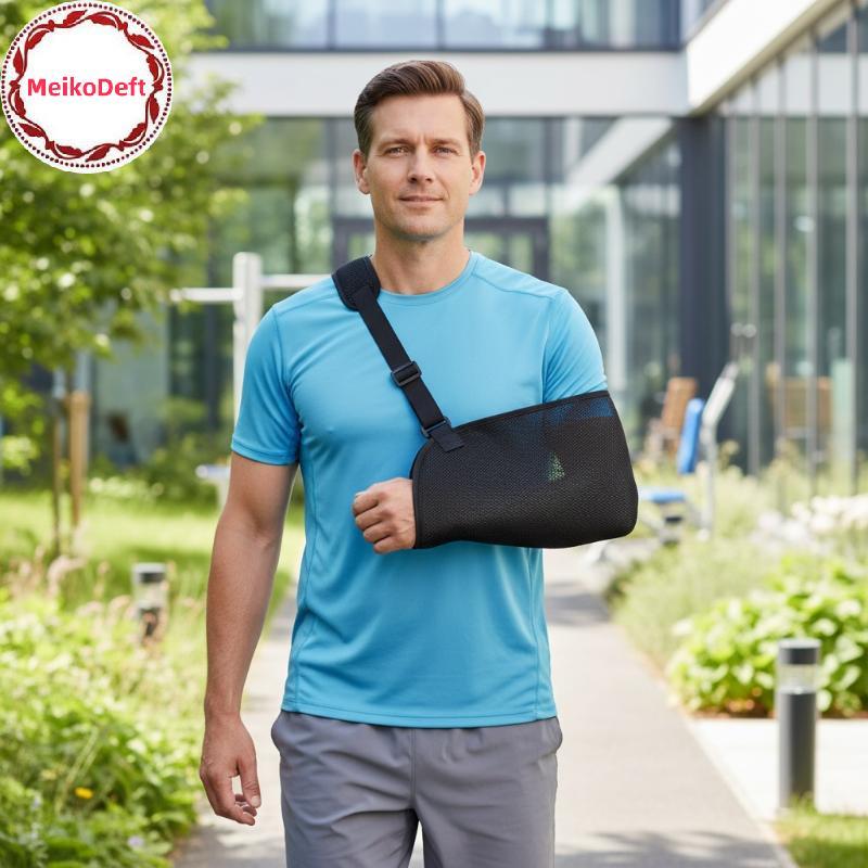 MeikoDeft Arm Fracture Sling ไหล่ข้อศอกข้อมือ Dislocation Fixation Belt Rehabilitation Support อุปกร