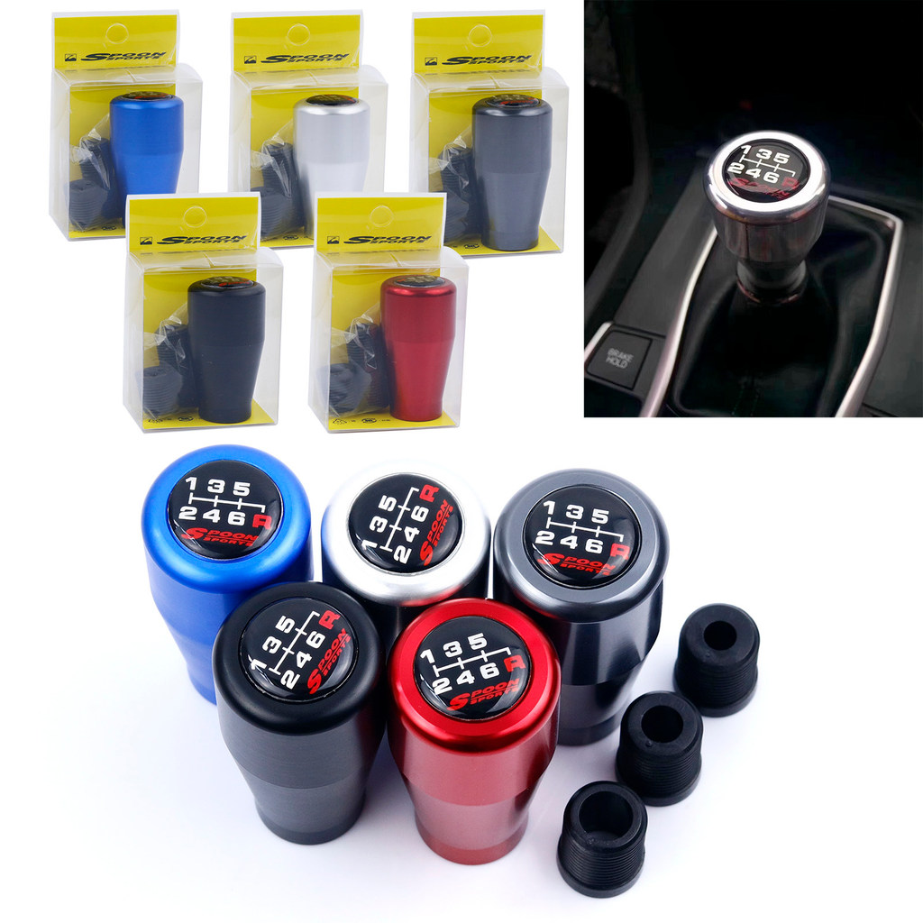 SPOON Sports Aluminium Alloy Modified Gear Head Manual Gear Head เหมาะสําหรับ Honda Fit GK5 Civic