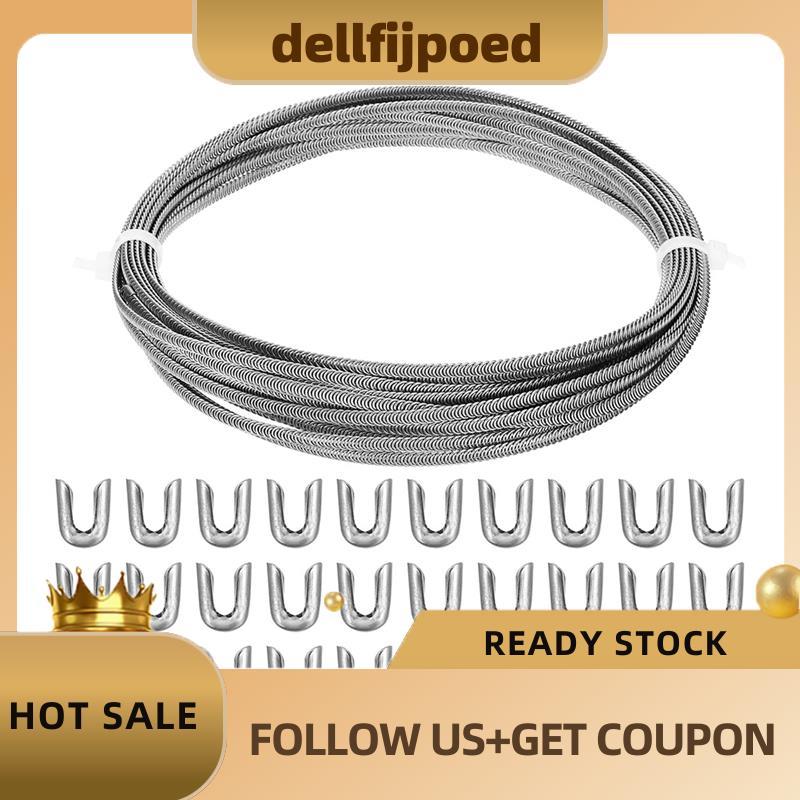 dellfijpoedSpiral 304 สแตนเลส Boning 33 ฟุต Boning เกลียวยืดหยุ่นแบนโลหะรัดตัว Boning พร้อม 30 เหล็ก
