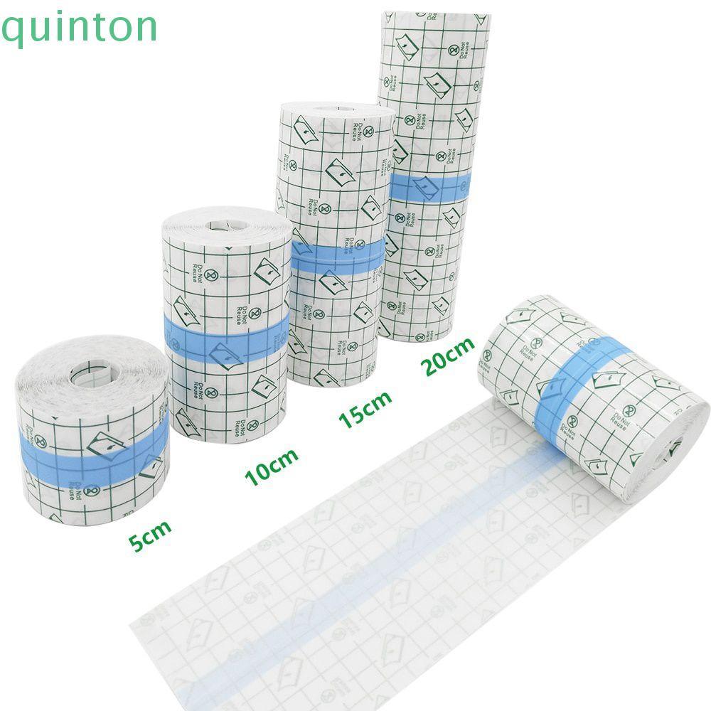 QUINTON Tattoo Aftercare ผ้าพันคอป้องกัน Wound Shield Dressing เทปอุปกรณ์สักโปร่งใสยืดกาวผ้าพันแผล T