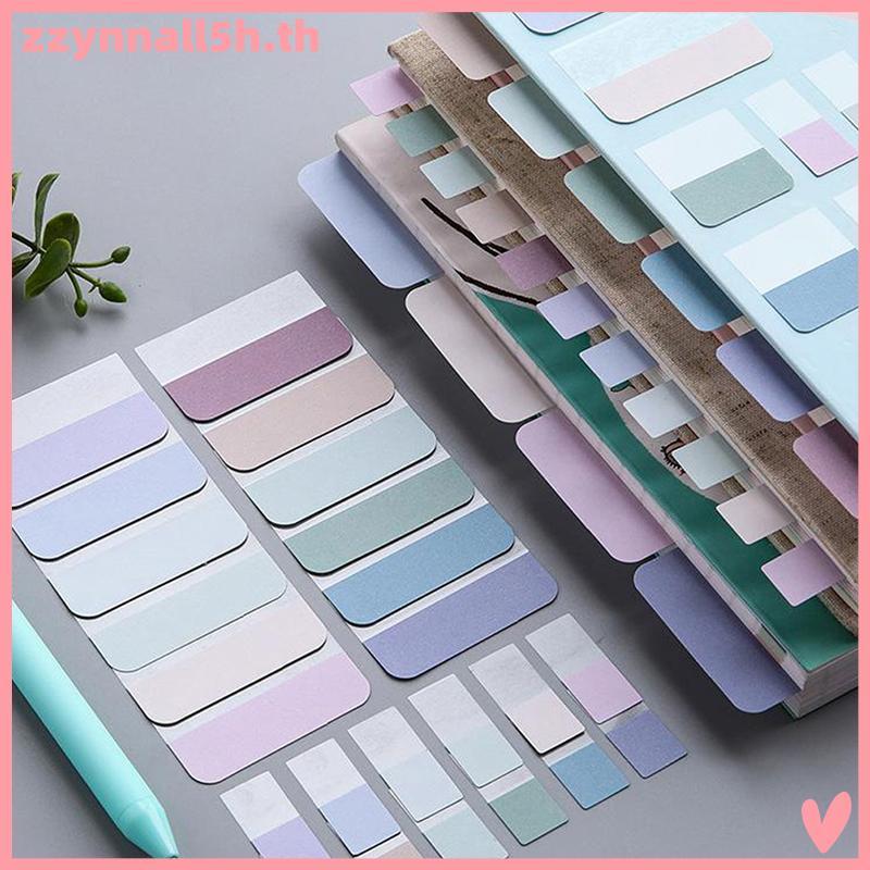 Zzynnall5h 240 ชิ้น หลากสี Stiy Writable ที่ถอดออกได้ Index Tabs Markers Marking Notes .