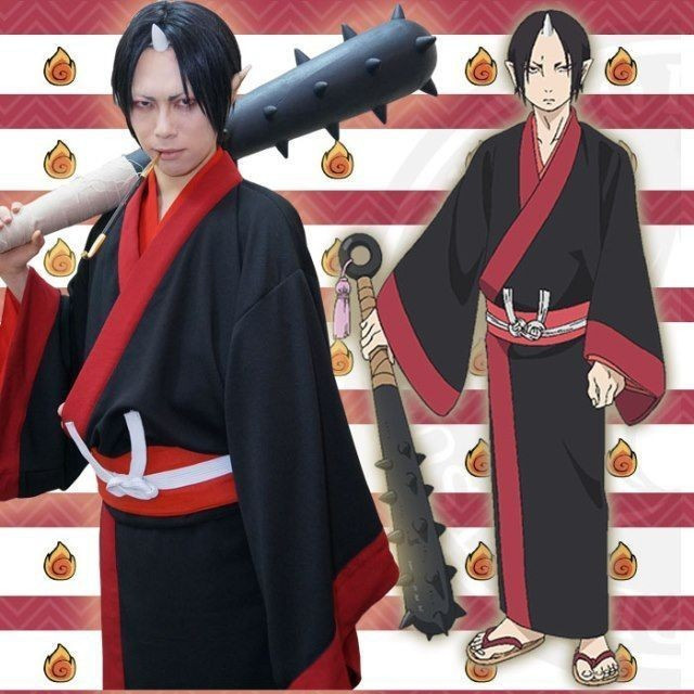 Ghost โคมไฟเย็น Toru cos เสื้อผ้าสินค้าอะนิเมะคอสเพลย์เครื่องแต่งกายชาย Ghost โคมไฟชุดกิโมโนชุด Yuka
