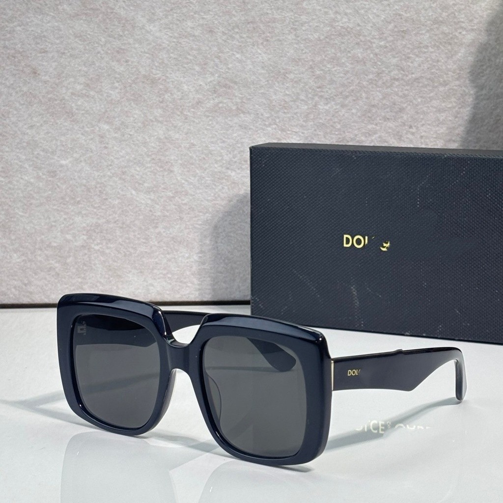 D//G Square Frame แว่นกันแดด Contrast Color Square Glasses แว่นกันแดด DG4414
