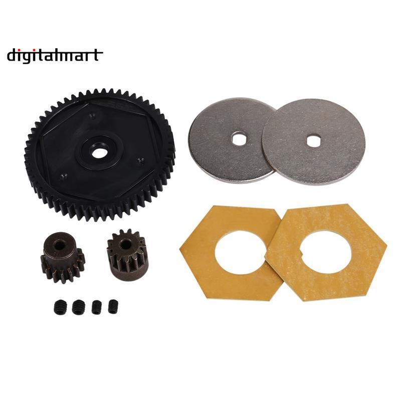 54T Spur Gear 13T & 15T เกียร์มอเตอร์สําหรับ SCX10 II 90046 90047 1/10 RC Crawler รถอะไหล่อัพเกรด,สี