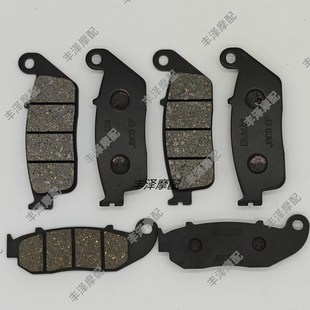 เหมาะสําหรับ Zhufeng ที่ยอดเยี่ยม 400F/ZF400 ZF-KY525F/ZF500-A ด้านหน้าด้านหลังแผ่นดิสก์เบรค Pad เบร