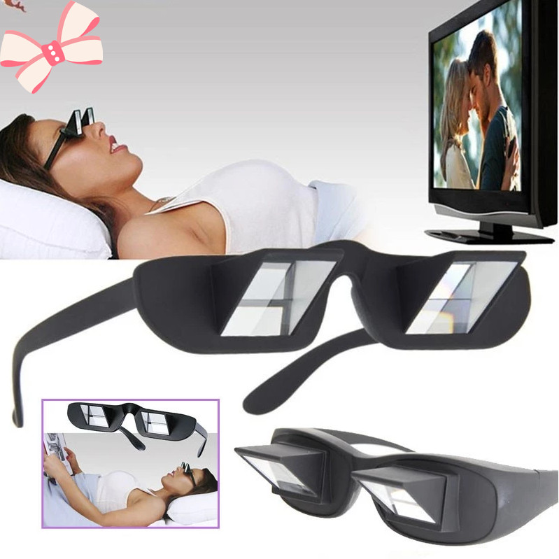แว่นตาขี้เกียจ Lazy Glasses แว่นขี้เกียจ สำหรับนอนอ่านหนังสือ ดูทีวี เล่นมือถือ-ไม่ต้องเอียงคอ RYT