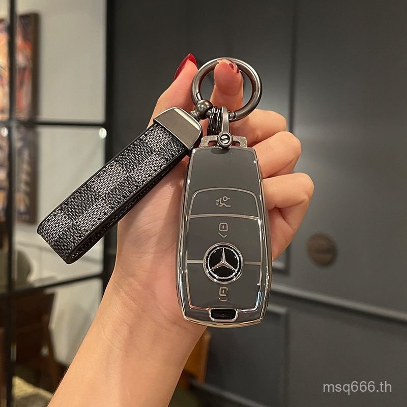 ยอดนิยม Mercedes-Benz EQB260 ฝาครอบกุญแจ EQB350 กุญแจรถภายนอกกรณีป้องกัน Key Case High-End Buckle Ch